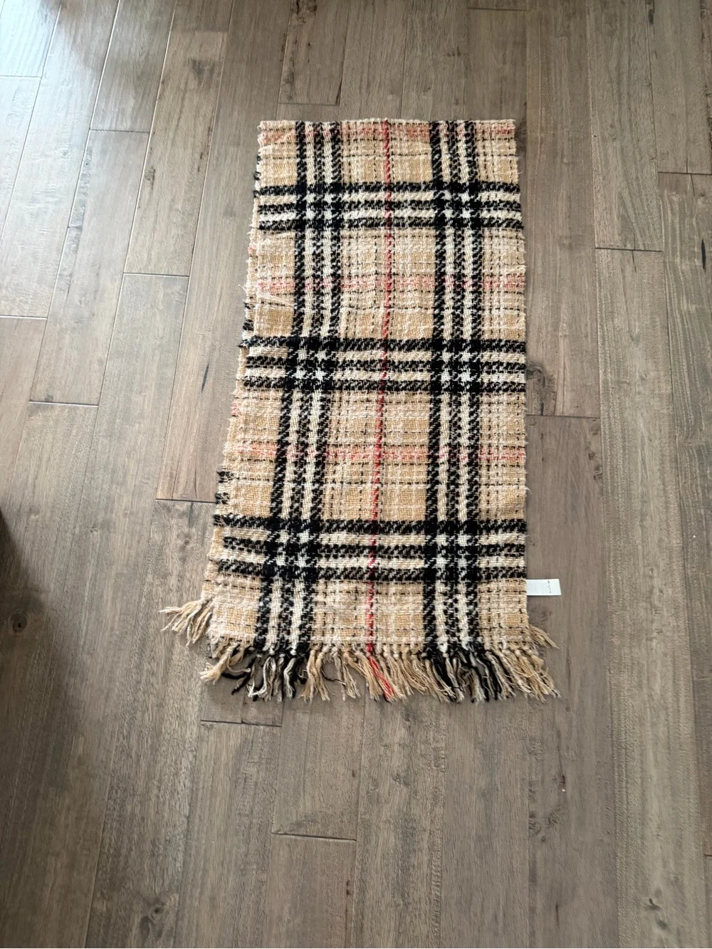 Burberry scarf cashmere,silk and alpaca wool